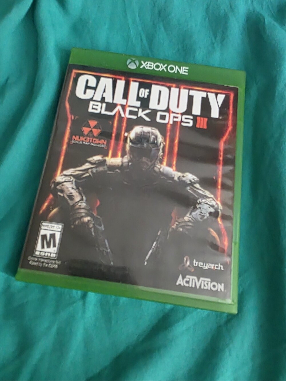 Microsoft Xbox One Call of Duty Black Ops III - Black, Green, Orange